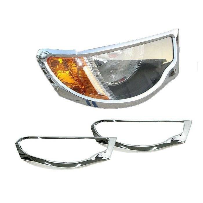 mil200farkap08-ch-1.jpeg L200 2008-2011 IÇIN UYUMLU FAR CERCEVE KAPLAMA KROM - Görsel 1