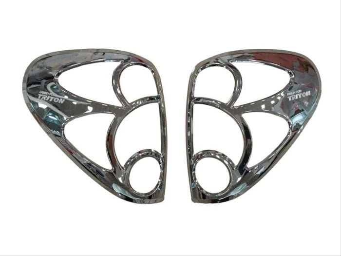 mil200skap08-ch-1.jpeg L200 2008-2014 IÇIN UYUMLU STOP CERCEVE KAPLAMA KROM - Görsel 1