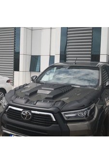 Cappafe Stoyota Hılux 2021- Ön Kaput Scoop Havalandırma Koruma