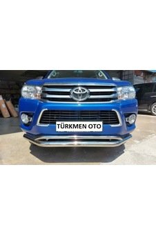 IMG-7070419473305562339.jpg Toyotta Hılux 2015 Sonrası Krom Ön Bıyık - Görsel 1