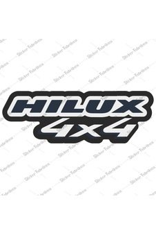 IMG-745238171195926741.jpg Hilux 4X4 Sticker 00866 - Görsel 1