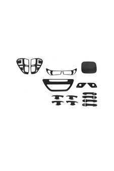 IMG-799294716602599470.jpg Ekiciler Hılux Siyah Krom Set 2015 Siyah Abs Aksesuar Set - Görsel 1