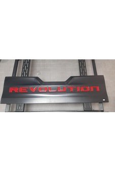 IMG-833315736028505786.jpg Toyota Hilüx 2015 Sonrası Bagaj Kapagı Kabartma Mat Siyah - Görsel 1